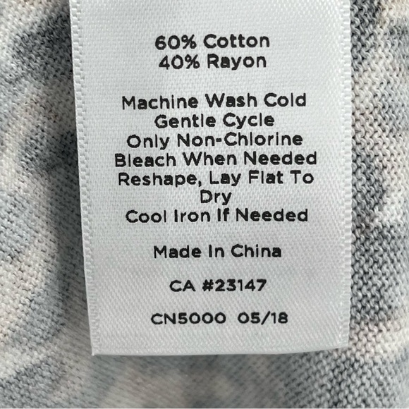 NWT Talbots Leopard Animal Print Sleeveless Top XL - Picture 6 of 7